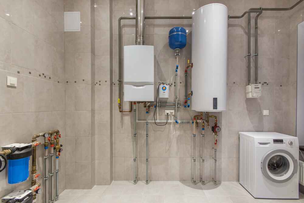 residential boiler heater